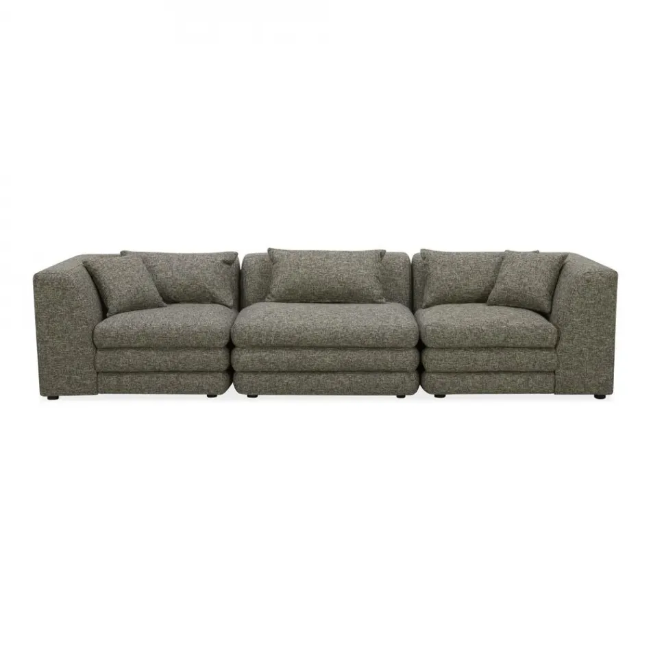 Lowtide Modular Sofa Stone Tweed