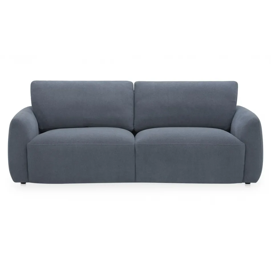 Callie Slate Blue Sofa 91 in
