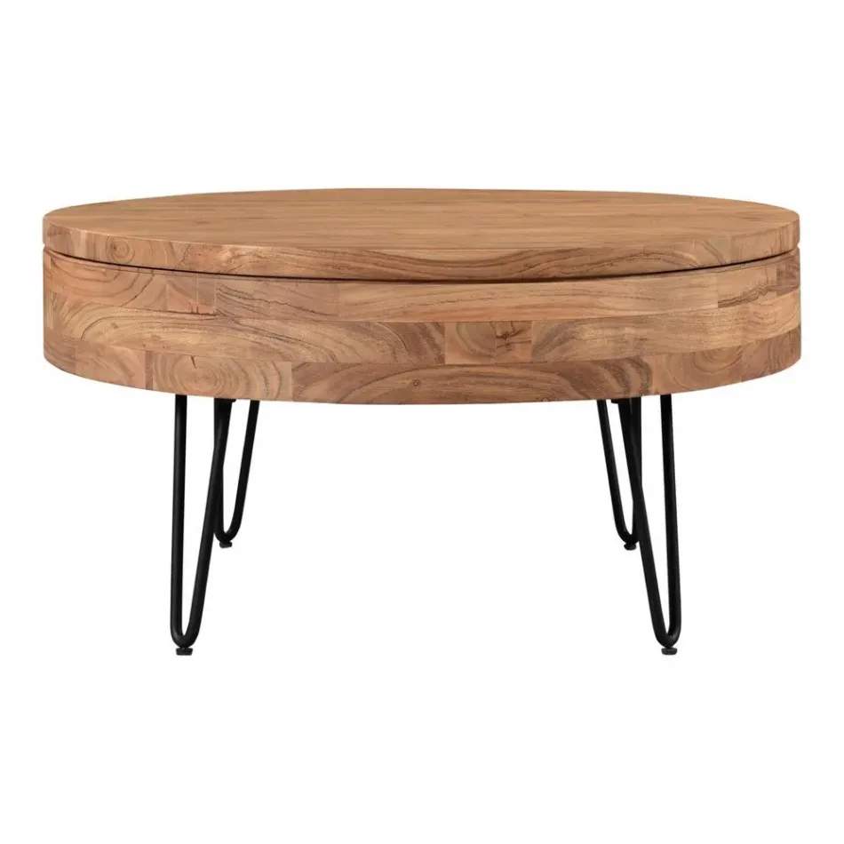 Privado Storage Coffee Table Natural