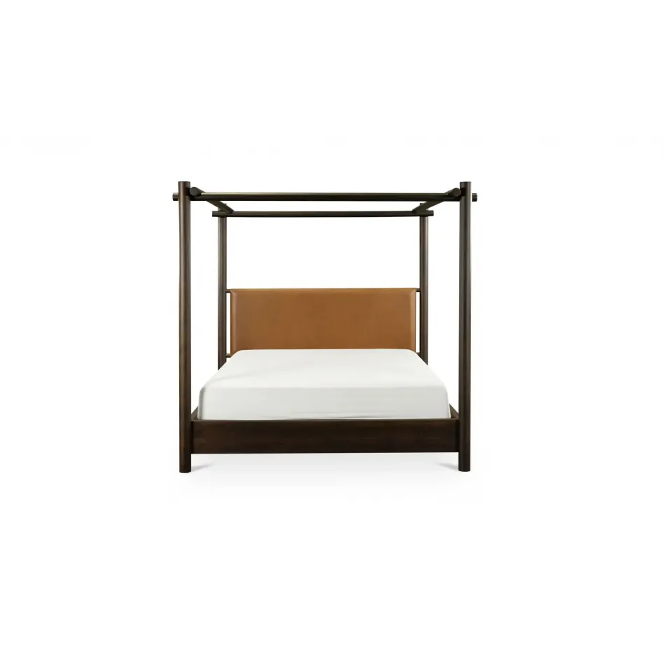 Devin Brown Bed Queen