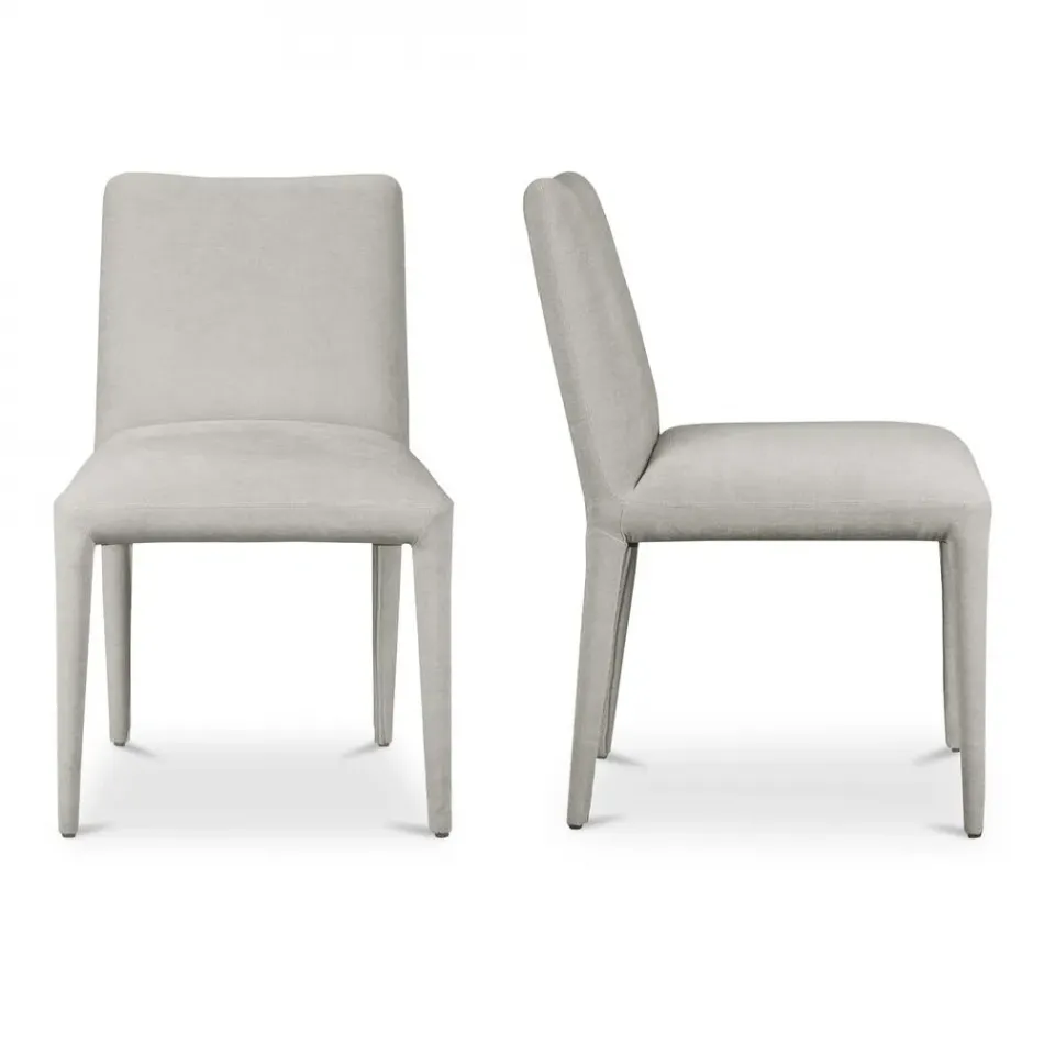 Calla Dining Chair Light Grey - Set Of Two