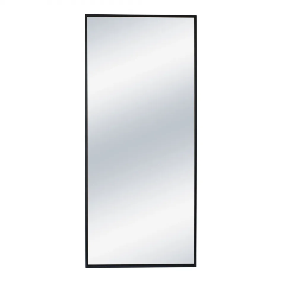 Squire Rectangular Mirror Black