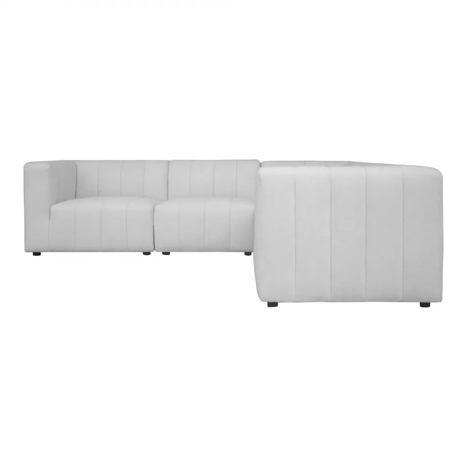 Lyric Classic L-Modular Sectional Oatmeal Beige