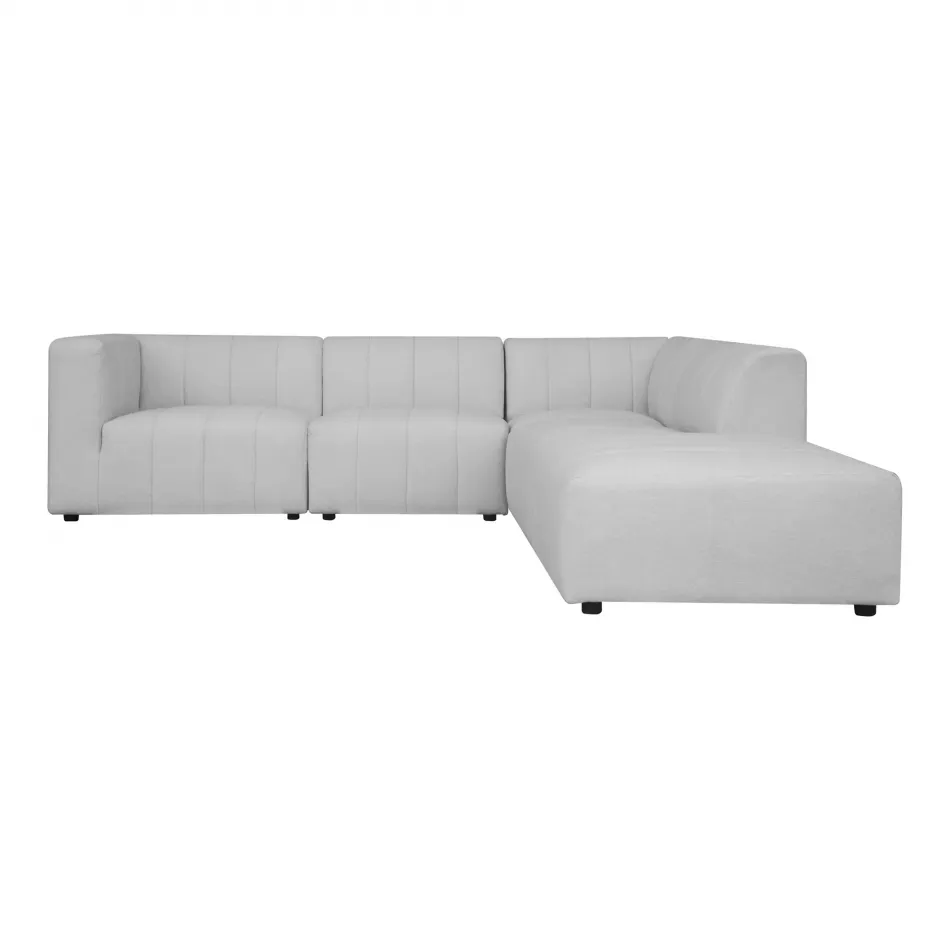 Lyric Dream Modular Sectional Right Oatmeal Beige