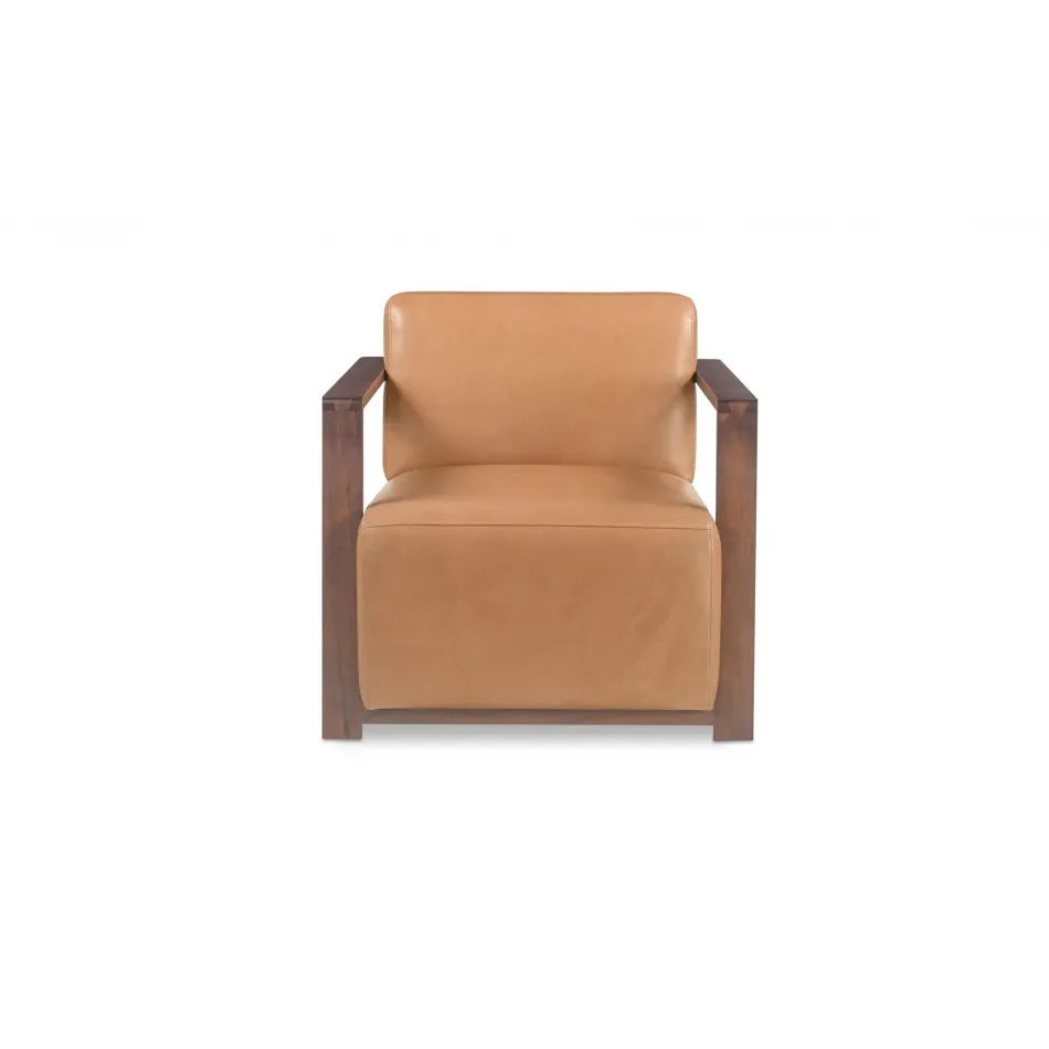 Barnes Tan Accent Chair