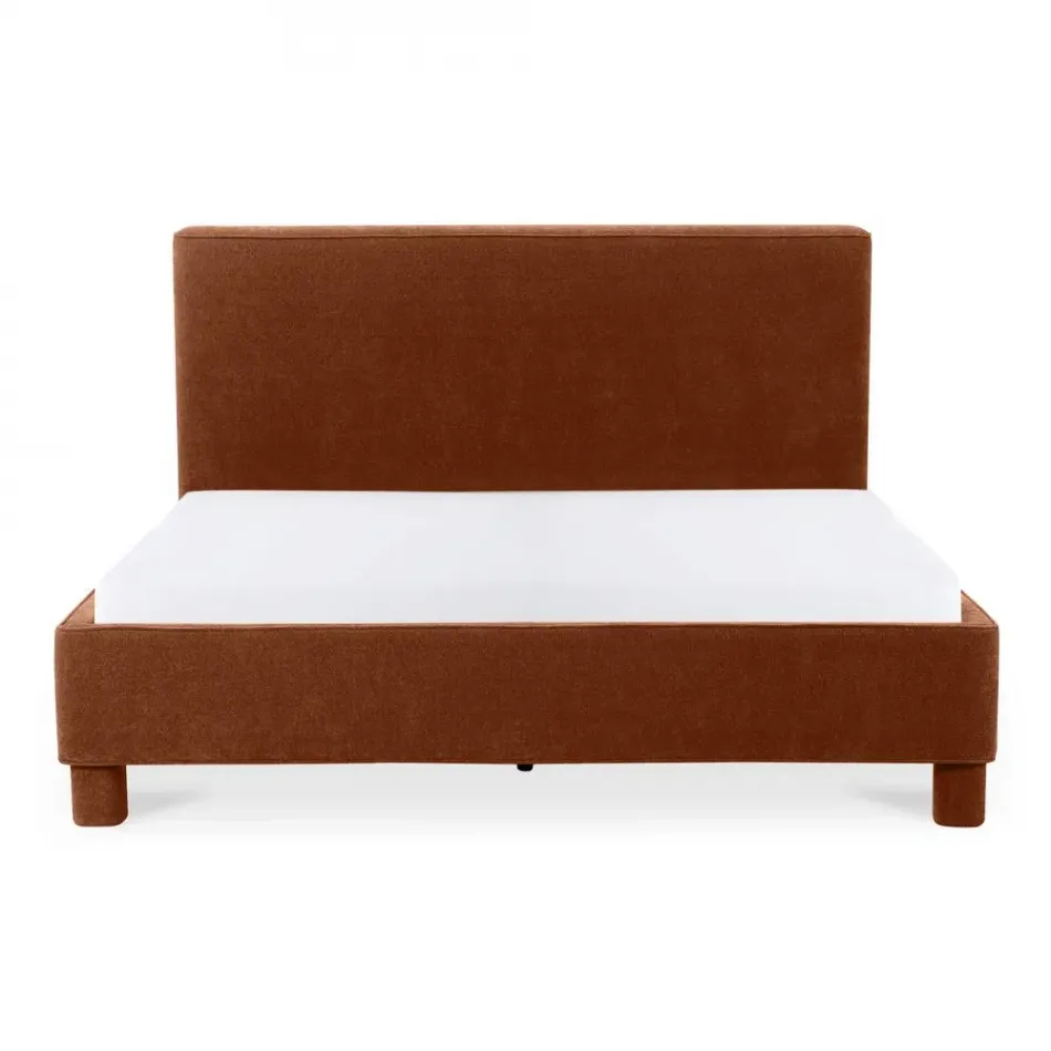 Ichigo King Bed Deep Orange