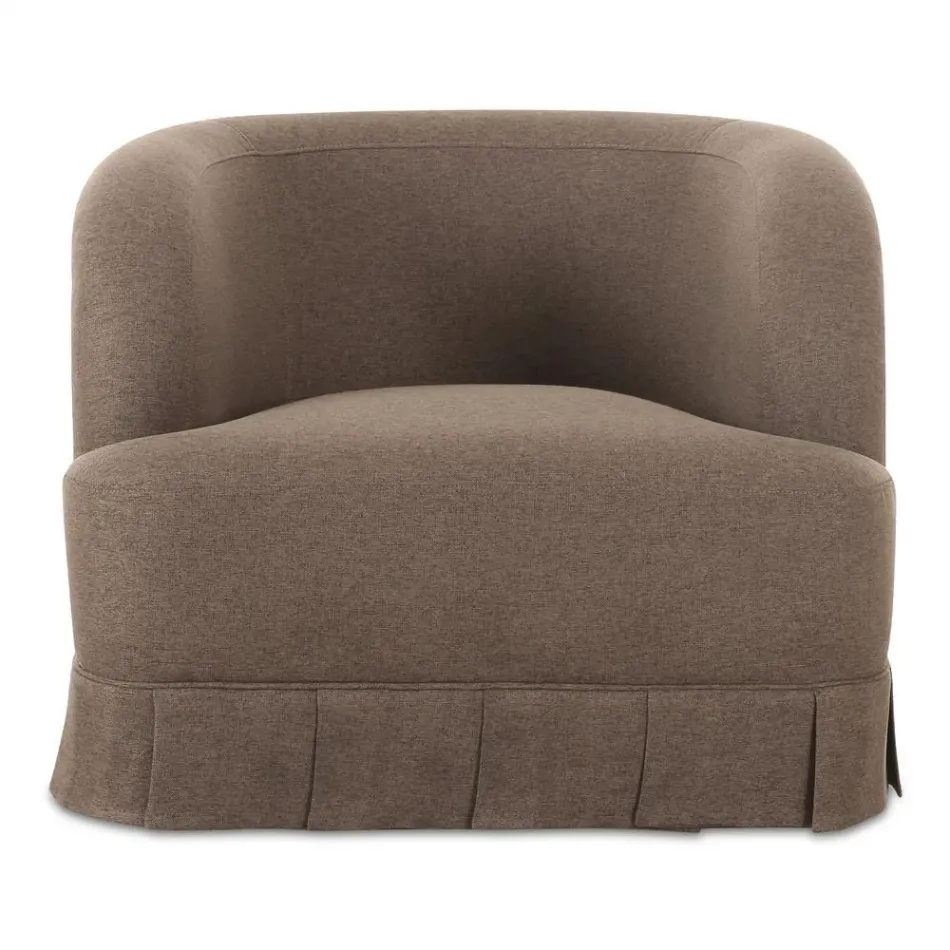 Maren Swivel Chair Brown