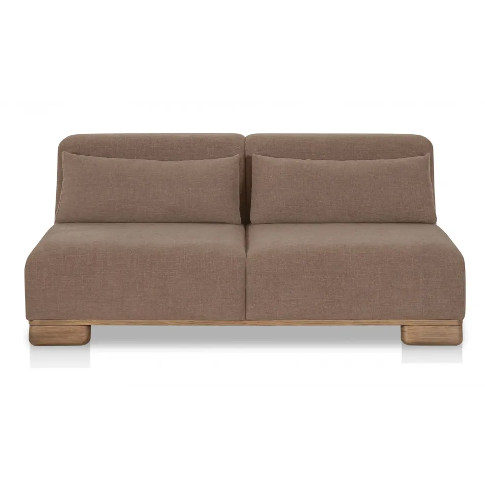 June Dark Brown Sofa