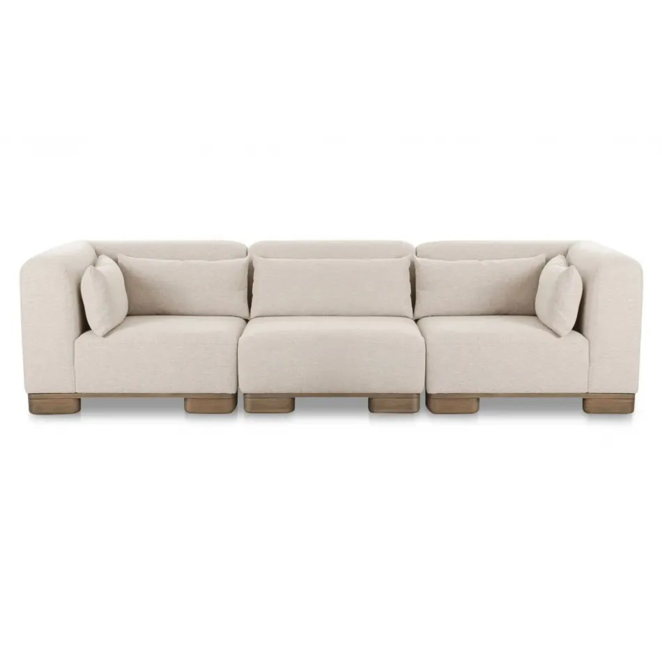 June Oatmeal Modular Sofa