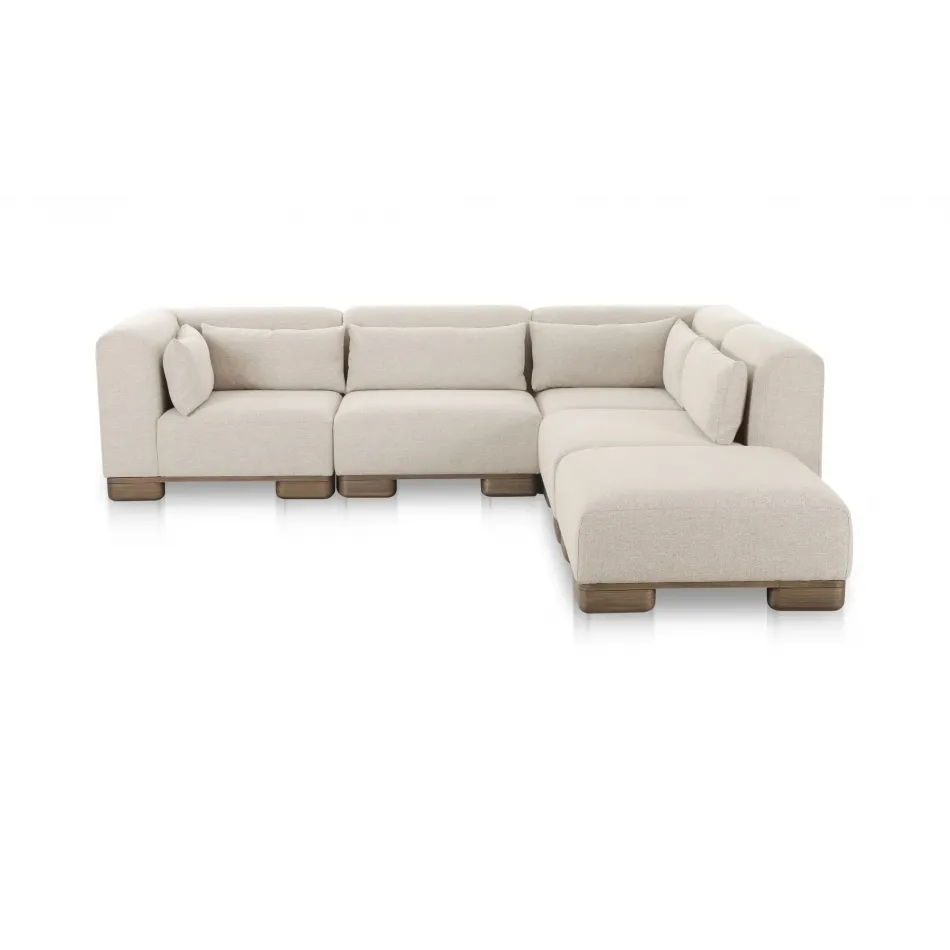 June Oatmeal Dream Modular Sectional