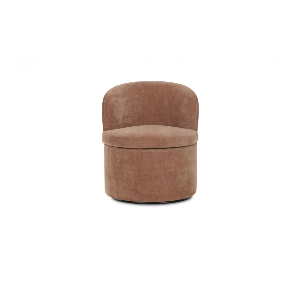 Dane Heritage Pink Swivel Dining Chair