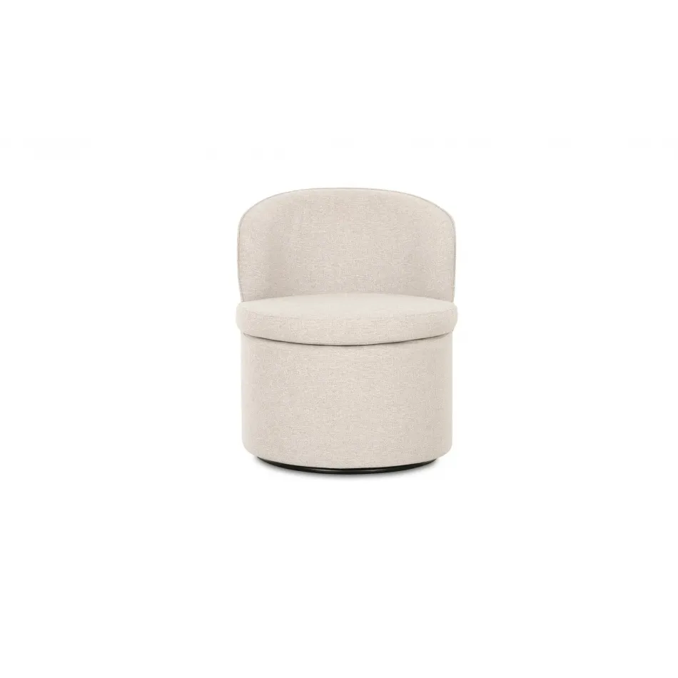 Dane Oatmeal Swivel Dining Chair