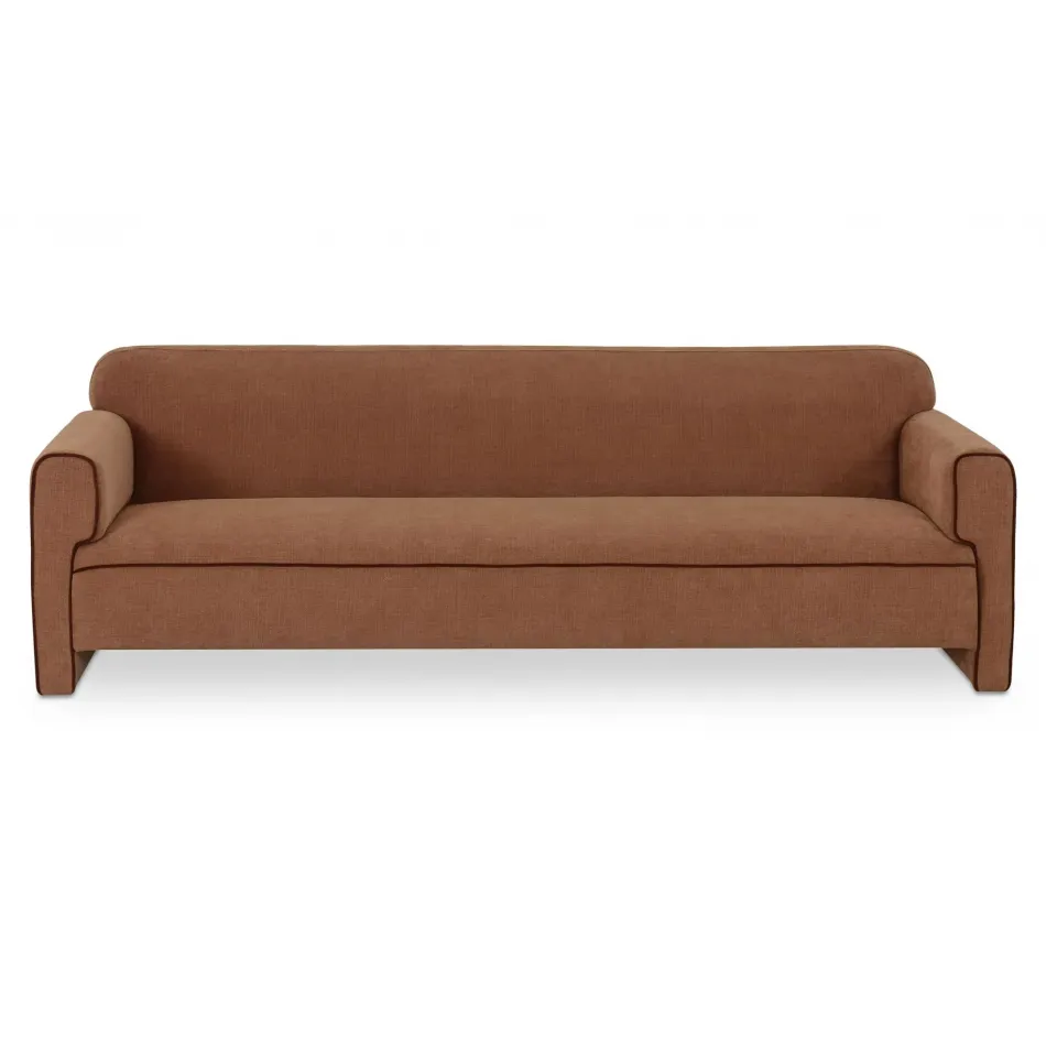 Leo Light Brown Sofa