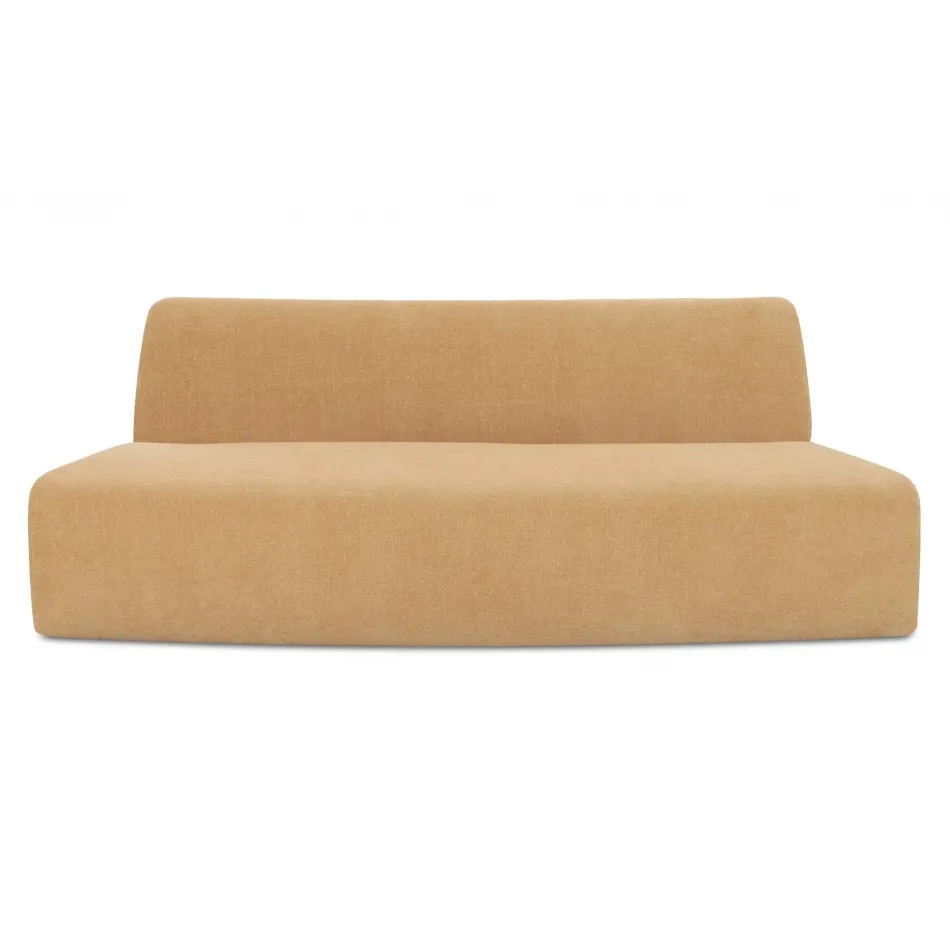Naomi Golden Yellow Convex Sofa
