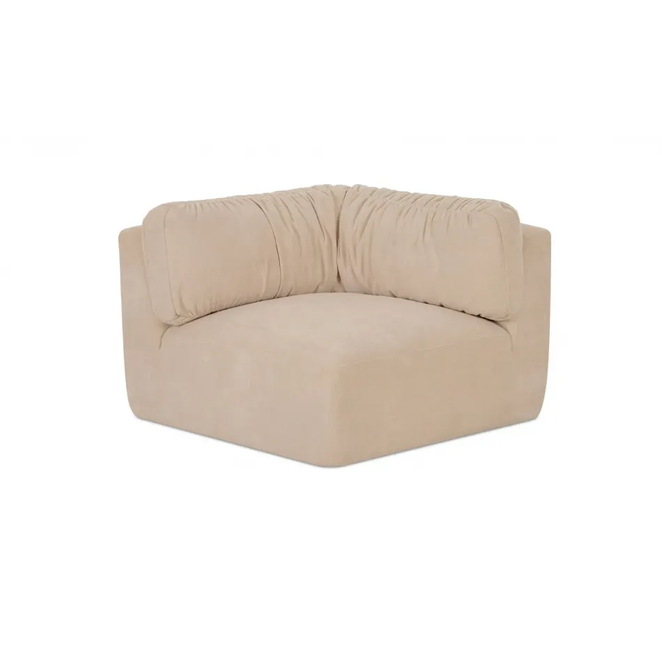 Matina Oatmeal Corner Chair