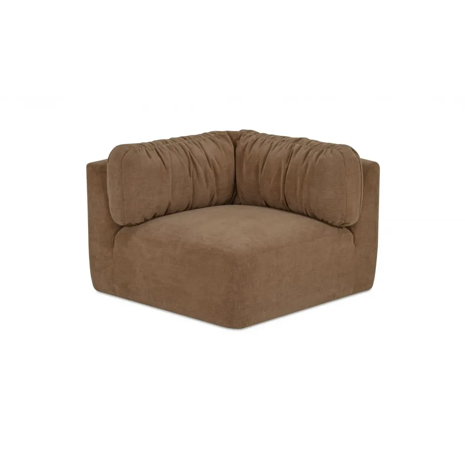 Matina Taupe Corner Chair