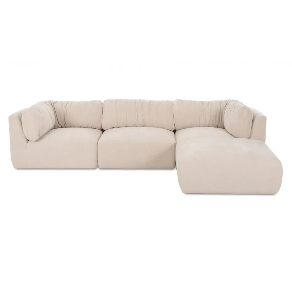 Matina Oatmeal Lounge Modular Sectional