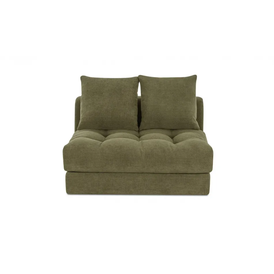 Davie Olive Slipper Chair