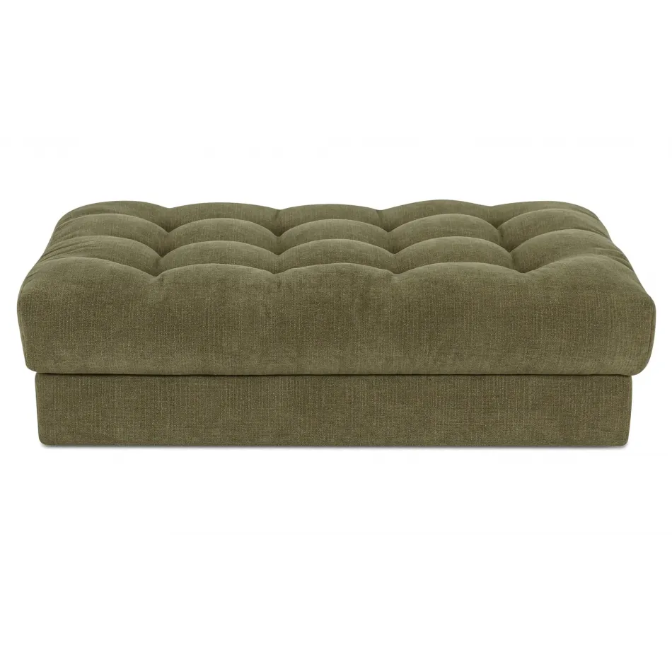 Davie Olive Ottoman