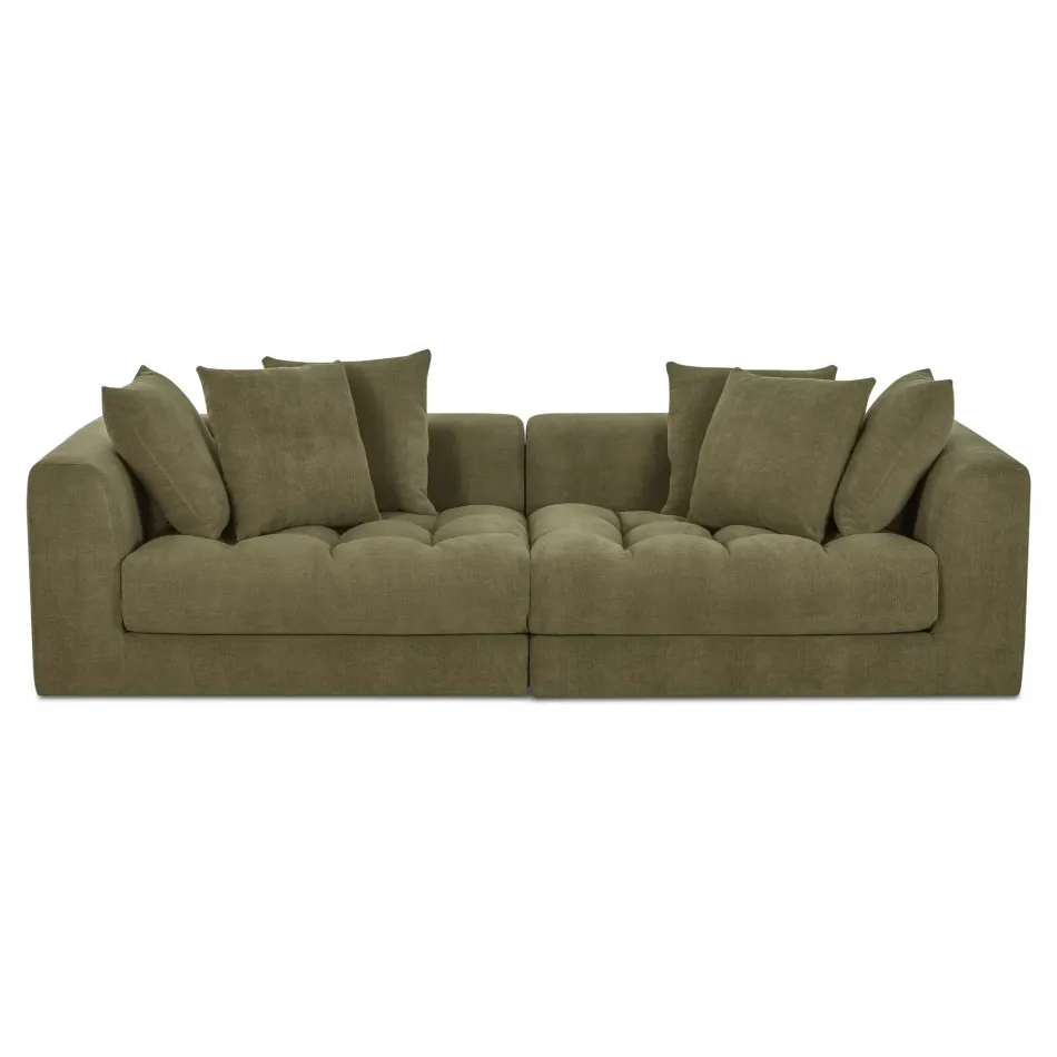 Davie Olive Modular Sofa