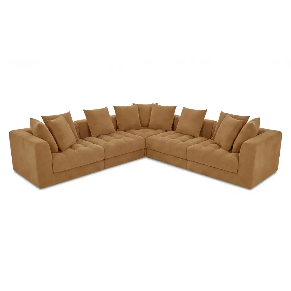 Davie Golden Yellow Classic L Modular Sectional