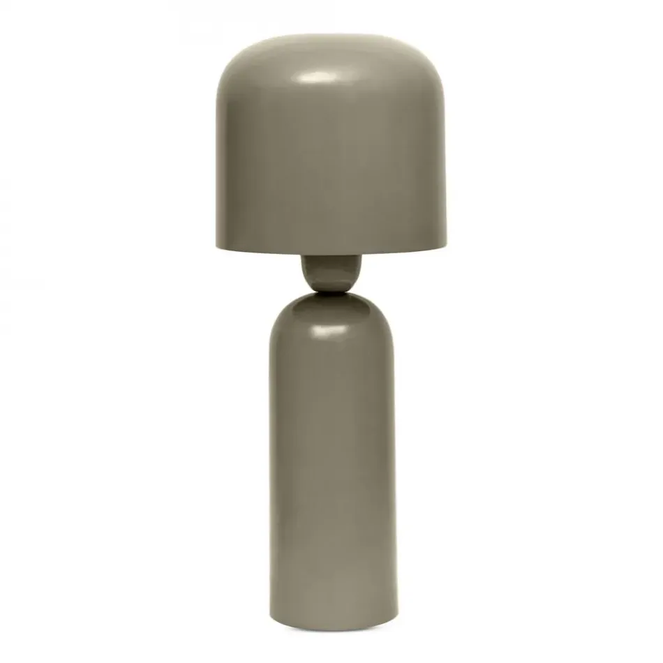 Echo Gloss Table Lamp Taupe