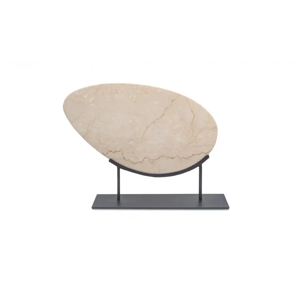 Galen Botticino Beige Marble Sculpture