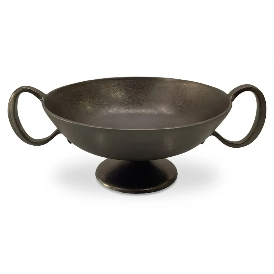 Floris Antique Brass Cast Aluminum Decorative Bowl