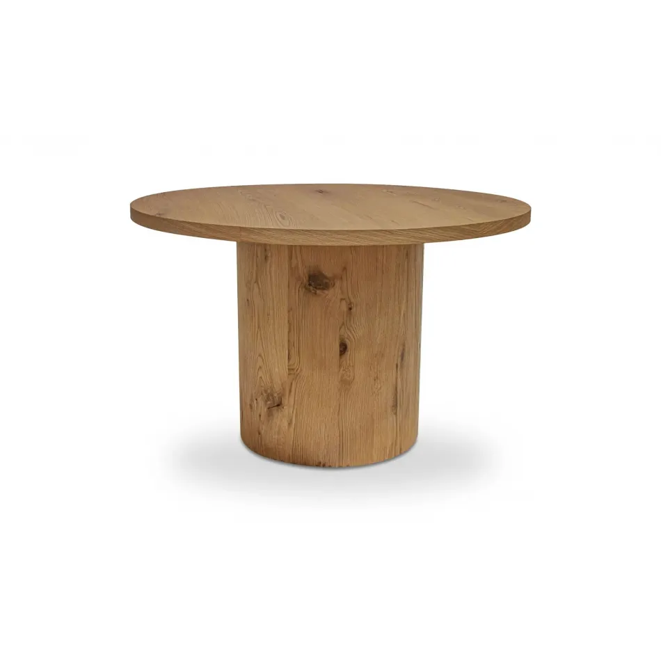Hansen Rustic Oak Dining Table