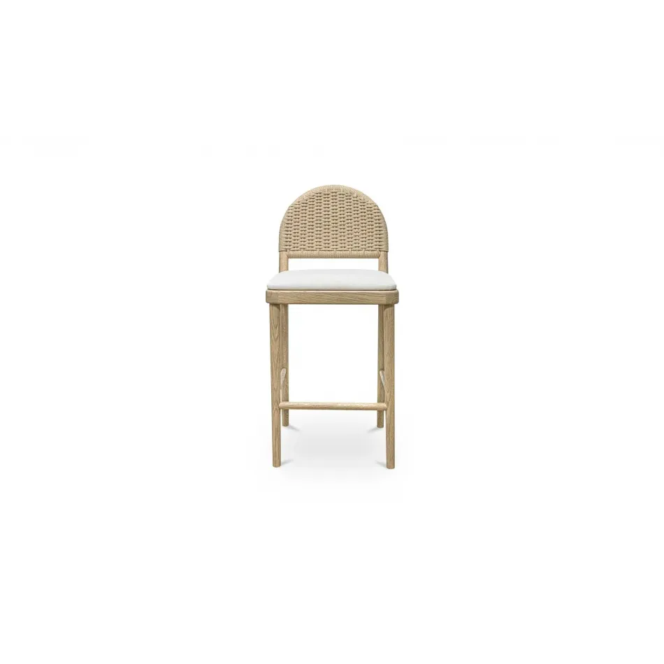 Claire Natural Counter Stool