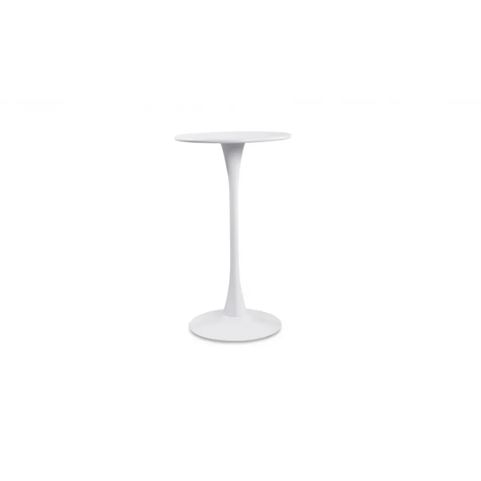 Gage White Outdoor Bar Table