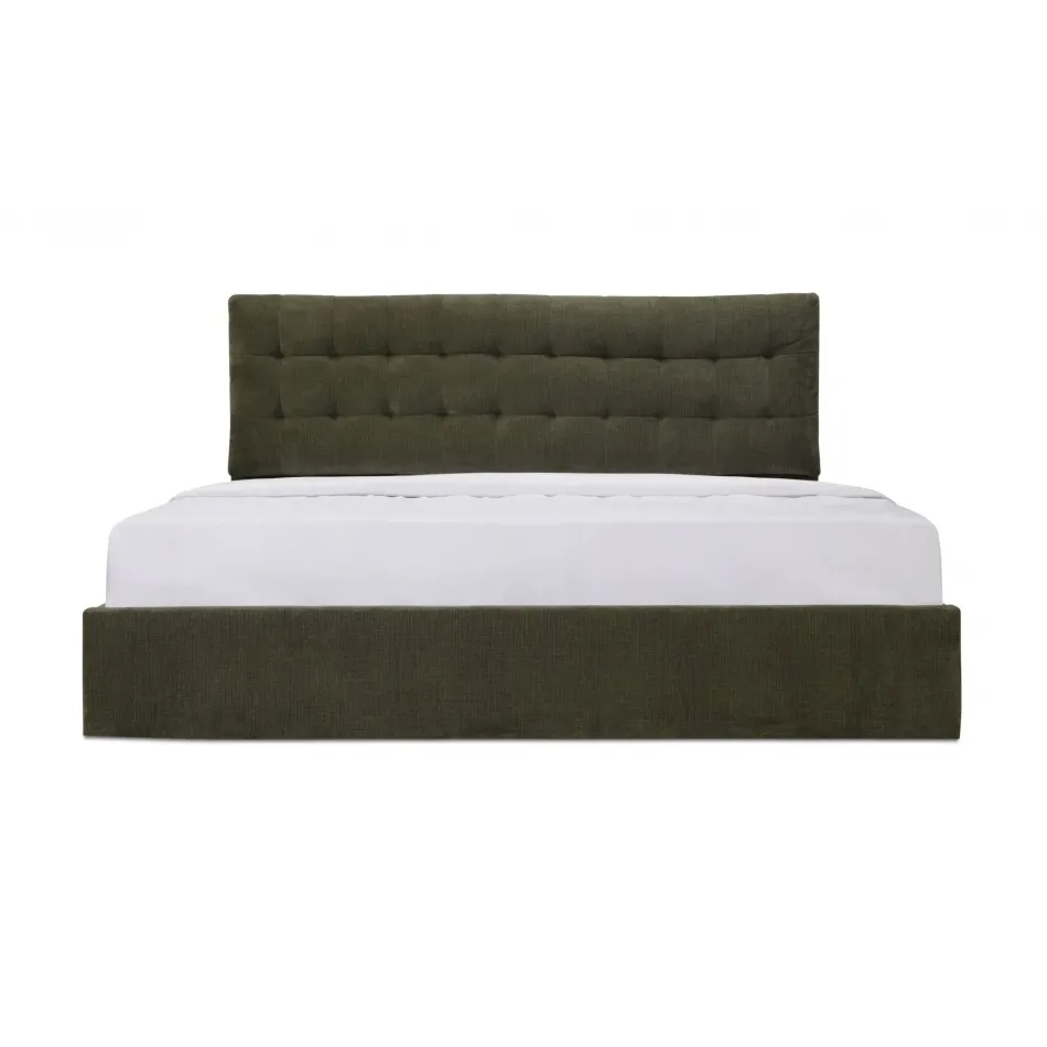 Sebastion Green Storage Bed