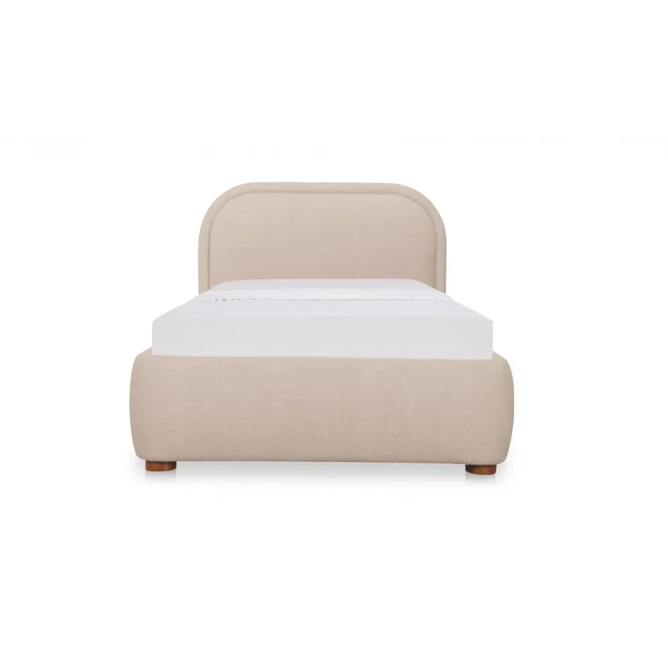 Colin Light Brown Bed Twin