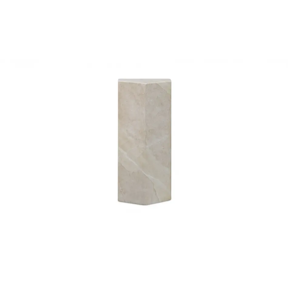 Nix Cream Outdoor Side Table