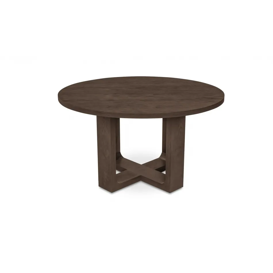 Hayes Rustic Brown Dining Table