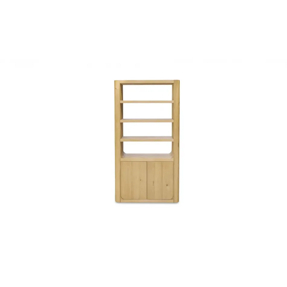 Blake Rustic Oak Cabinet Tall
