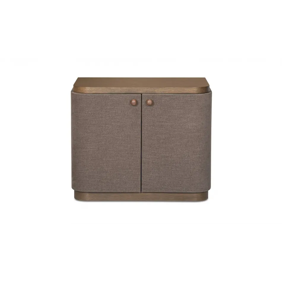 Simone Brown Nightstand