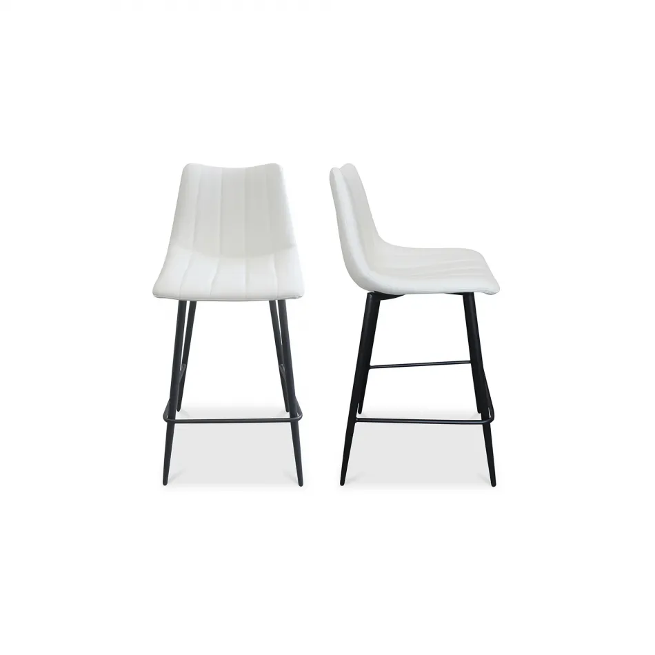 Alibi Counter Stool Ivory - Set Of Two