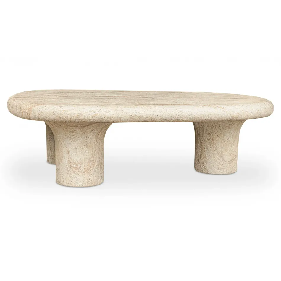 Warby Beige Outdoor Coffee Table