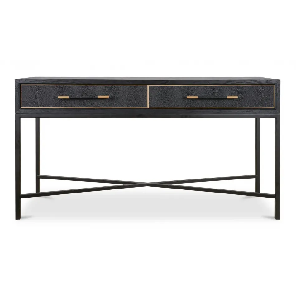 Mako Black Console Table