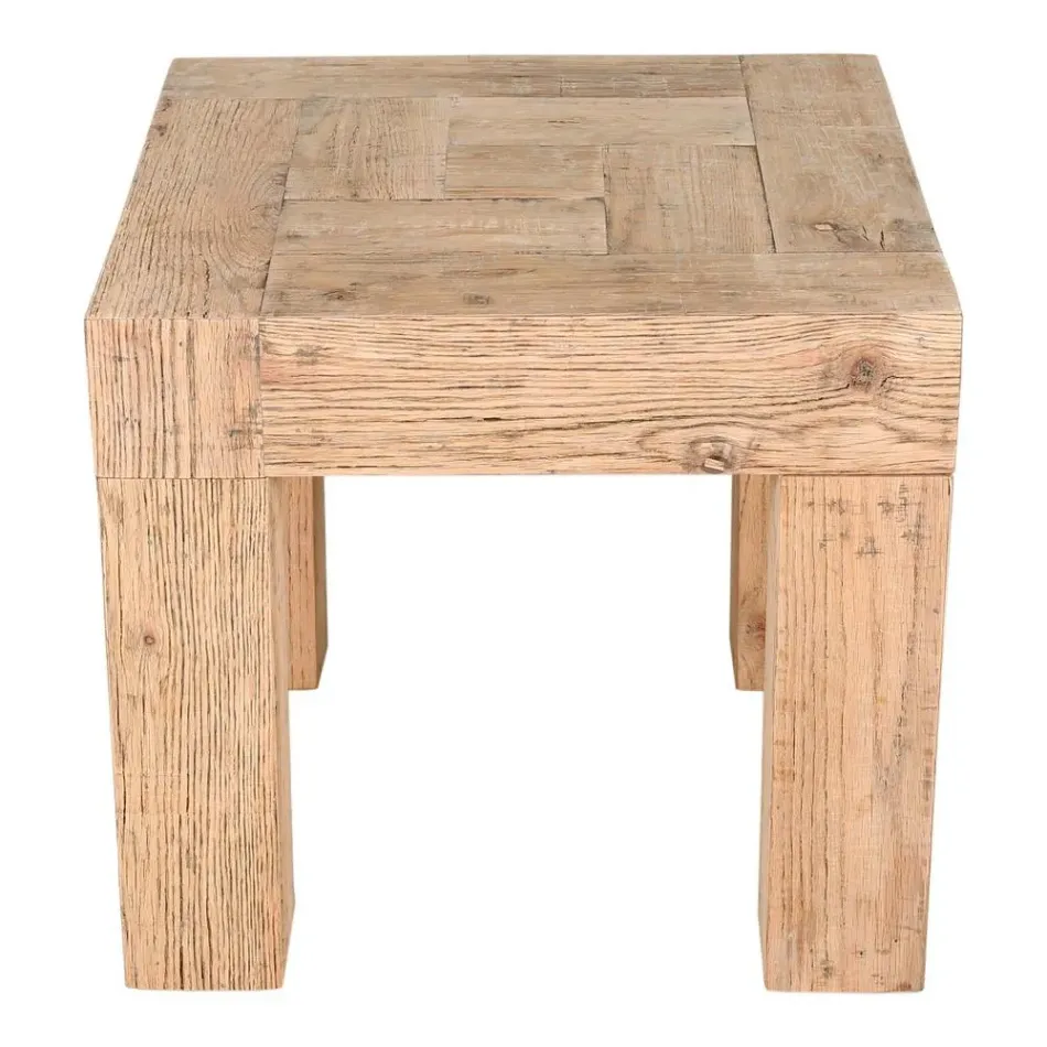 Evander Side Table Aged Oak