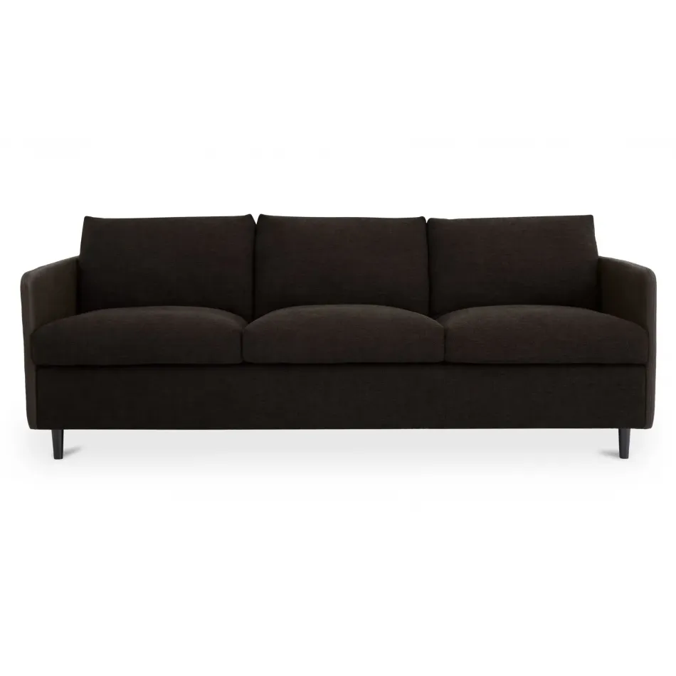 Teller Warm Black Sofa