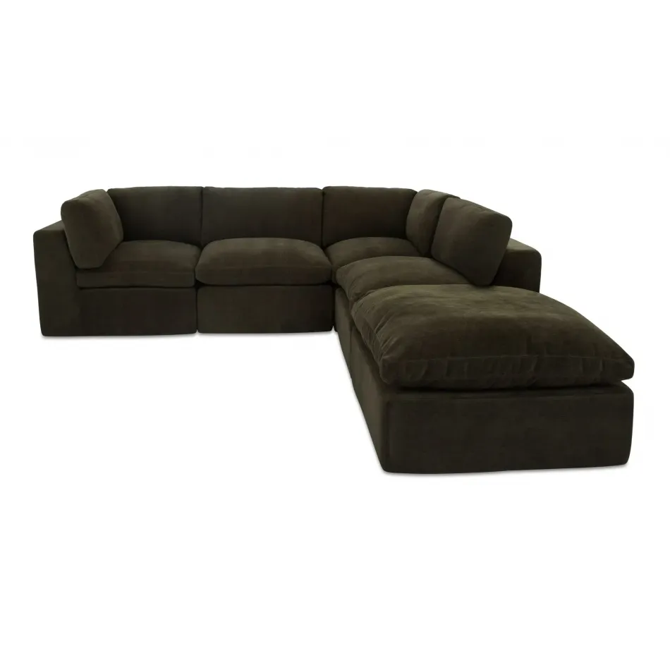 Cates Dark Green Dream Modular Sectional