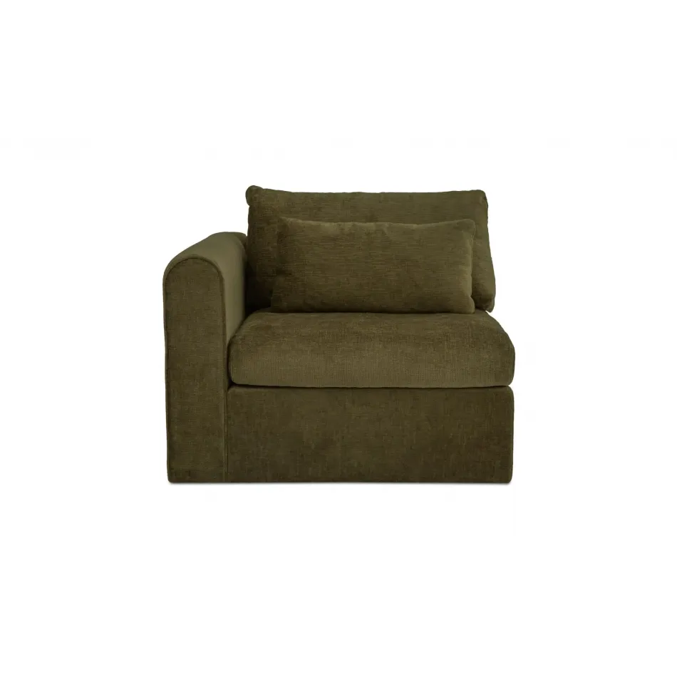 Swift Dark Green Arm Facing Chair