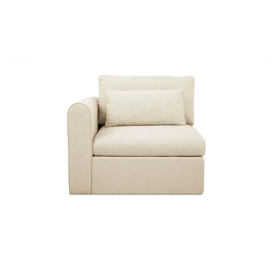 Swift Light Beige Arm Facing Chair