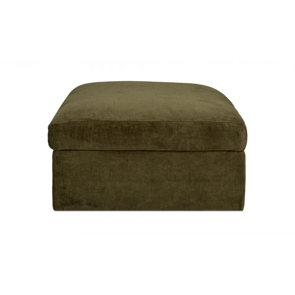 Swift Dark Green Storage Ottoman