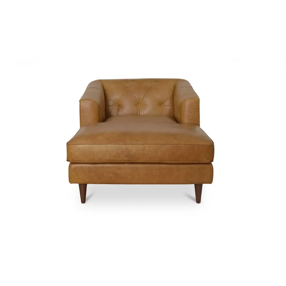 Dunmore Tan Chaise