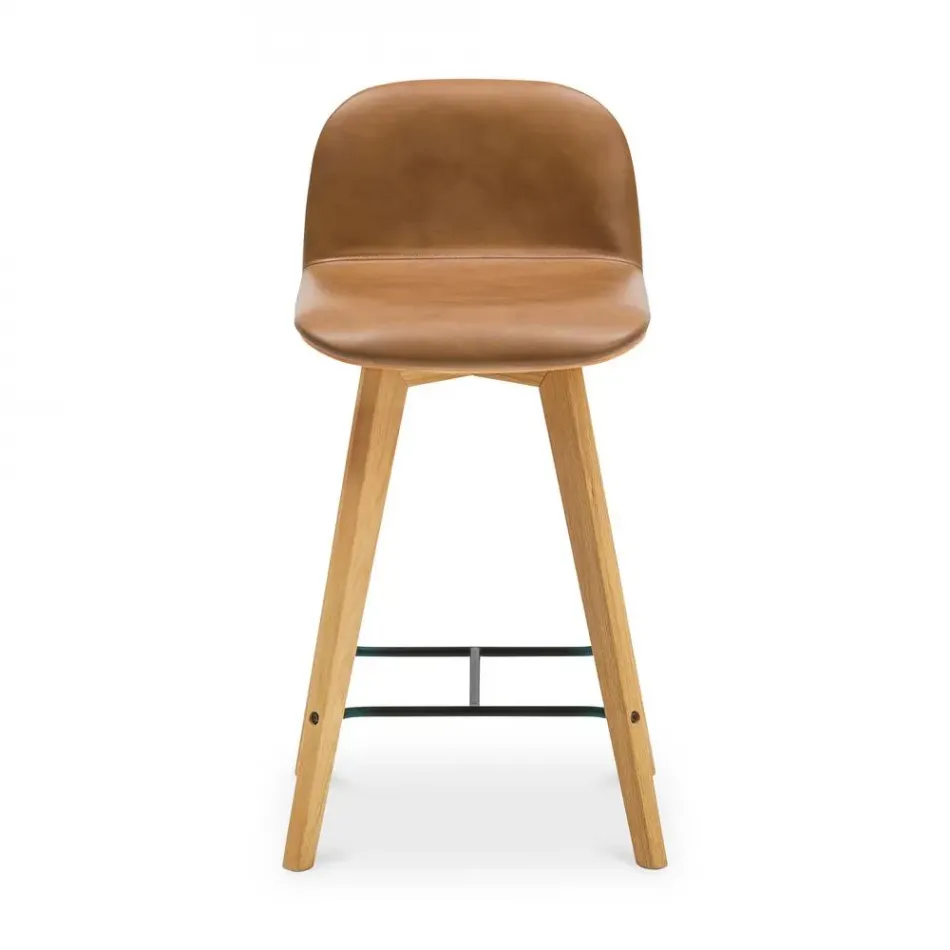 Napoli Leather Counter Stool