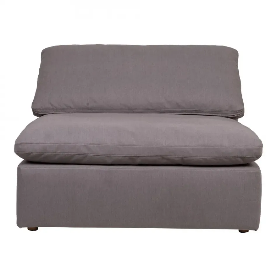 Clay Slipper Chair Light Grey