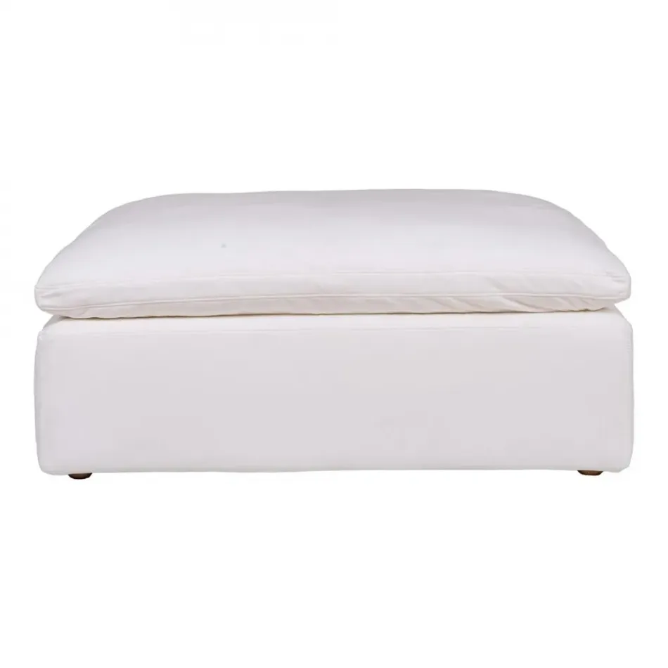 Clay Ottoman Cream White